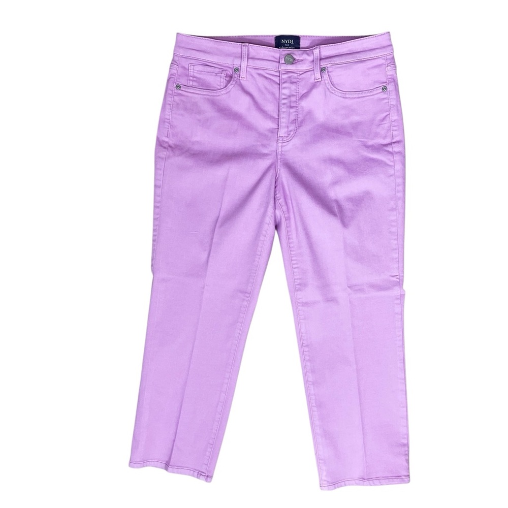 NYDJ for Chico’s Slim Crop LiftxTuck Technology Jeans in Orchid (X)